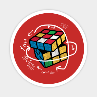 Rubik. Magnet